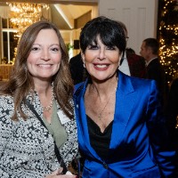 President Mantella taking photo with a women